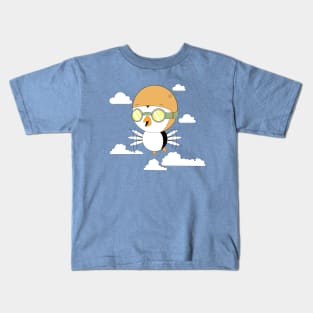 Little Flying Penguin Kids T-Shirt